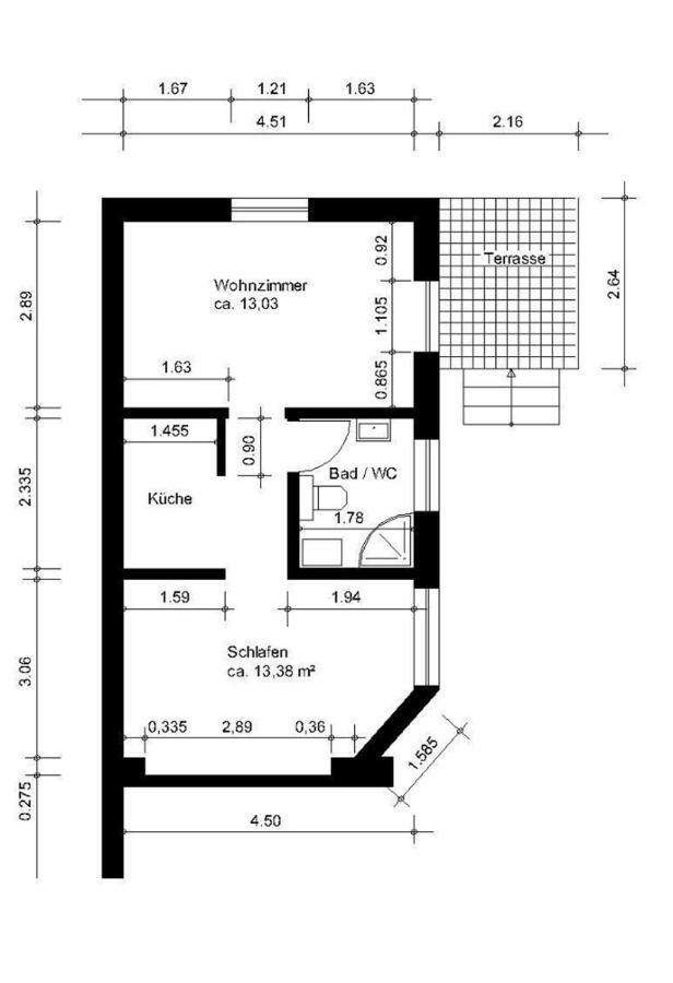 Zur Eiche Potsdam Apartment ภายนอก รูปภาพ